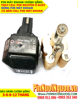 Pin máy khoan Interligent Indicator 14.4v 2000mAh, Thay Cells pin chuyên dụng | HÀNG CÓ SẲN-Bảo hành 6 tháng